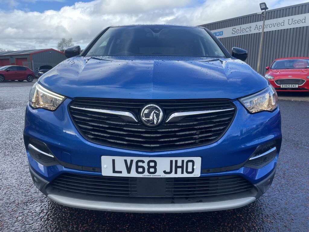 Vauxhall Grandland X Sport Nav T D Ss LV68JHO Blue #2