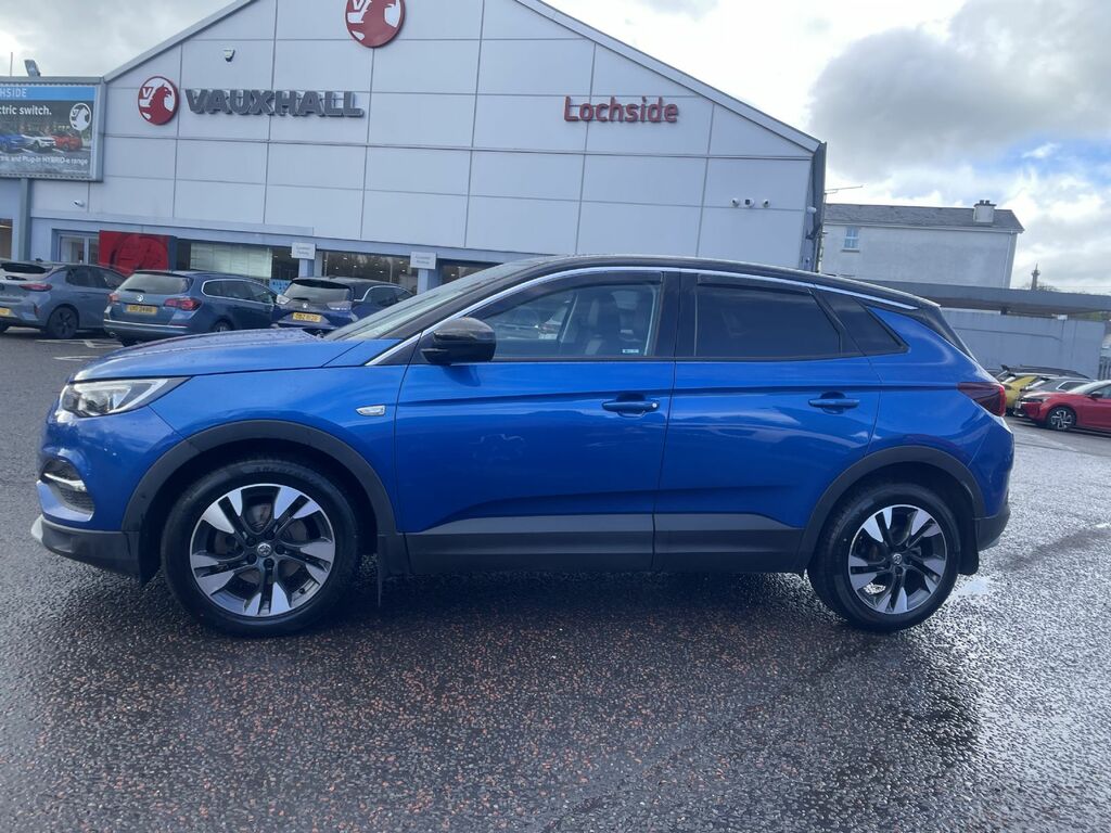 Vauxhall Grandland X Sport Nav T D Ss LV68JHO Blue #4