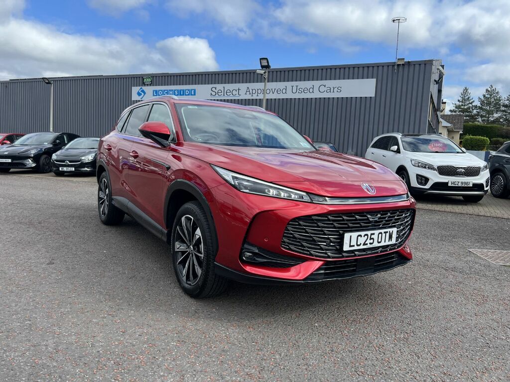 MG HS Trophy Auto Red