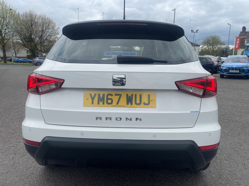 Seat Arona Se Technology Tdi YM67WUJ White #6