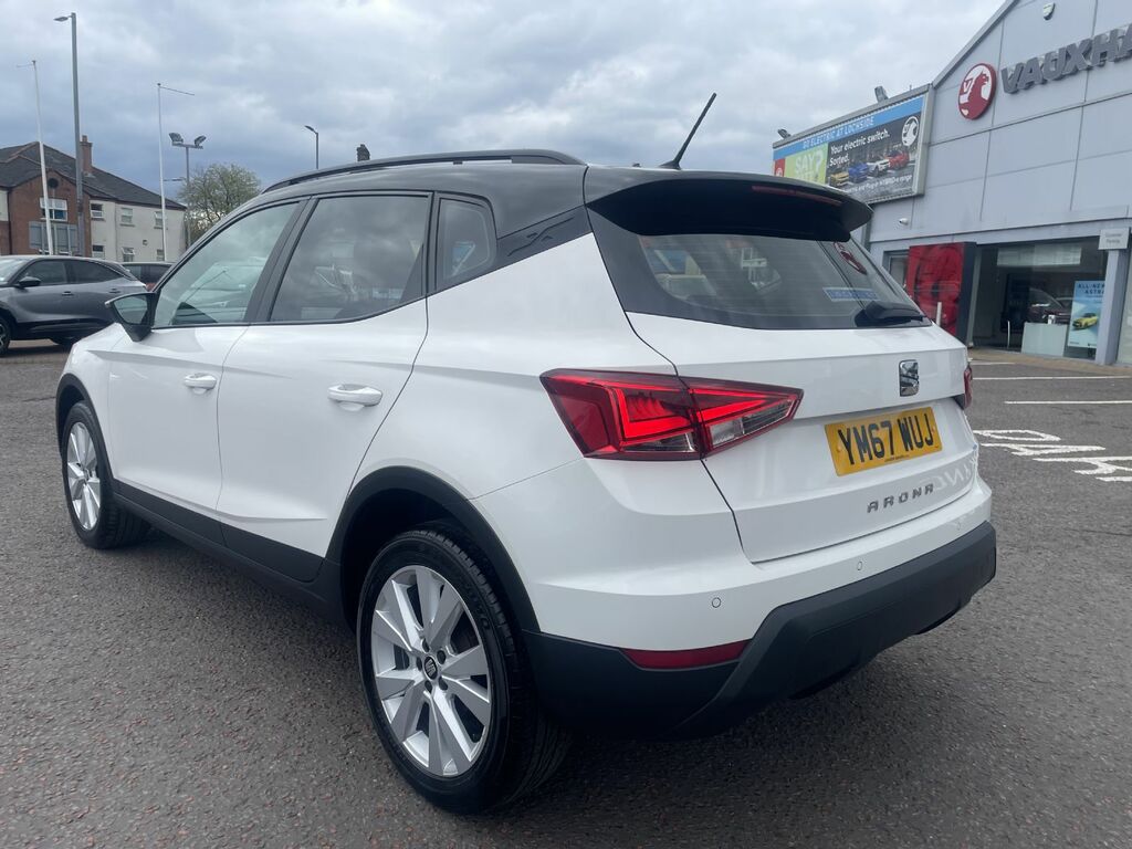 Seat Arona Se Technology Tdi YM67WUJ White #5