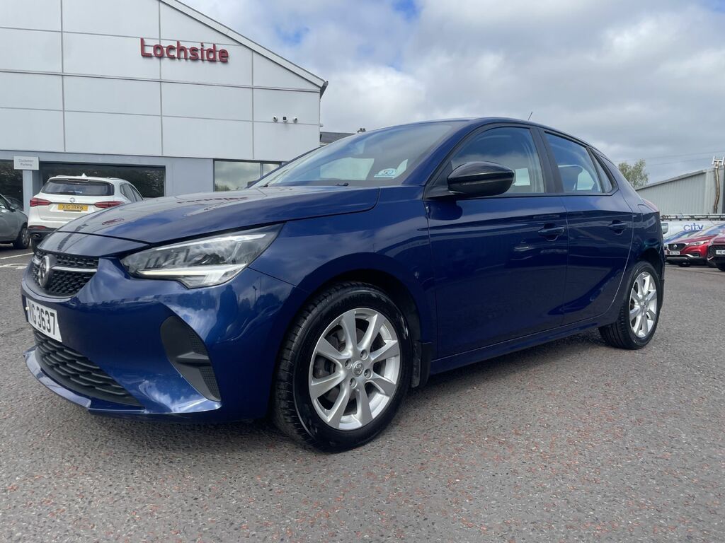 Vauxhall Corsa Se Premium Turbo VIG3637 Blue #3