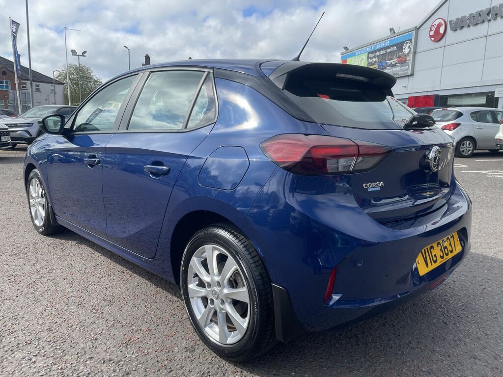 Vauxhall Corsa Se Premium Turbo VIG3637 Blue #5