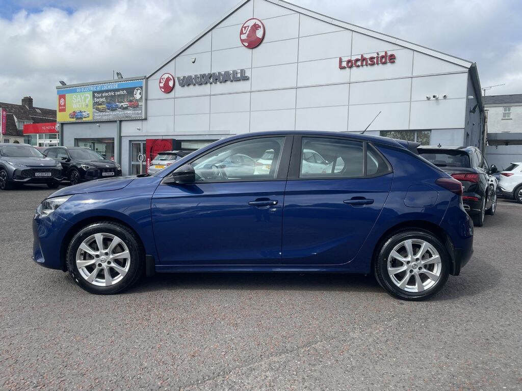 Vauxhall Corsa Se Premium Turbo VIG3637 Blue #4