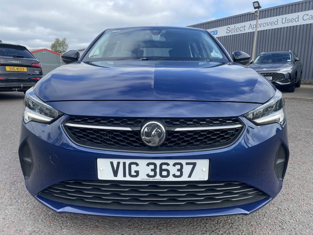 Vauxhall Corsa Se Premium Turbo VIG3637 Blue #2