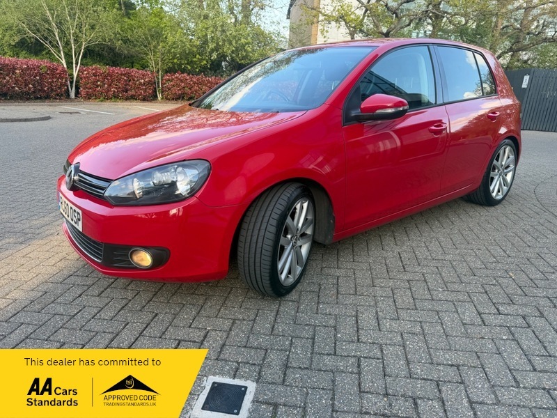 Volkswagen Golf 2.0 Tdi Bluemotion Tech RJ60OSP Red #4