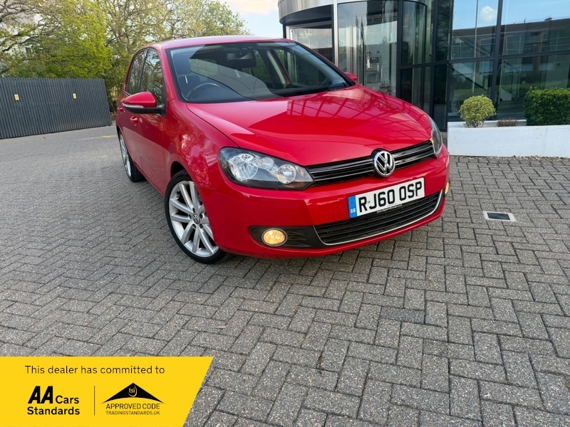 Volkswagen Golf 2.0 Tdi Bluemotion Tech RJ60OSP Red #6