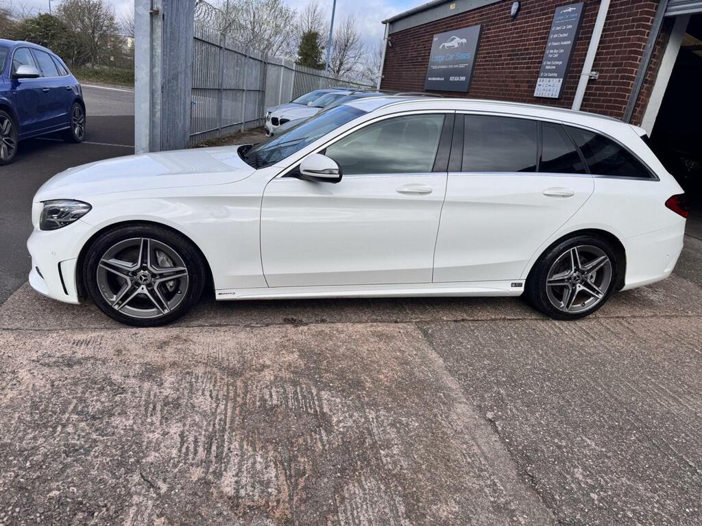 Mercedes-Benz C Class 2.0 C220d Amg Line G-tronic Euro 6 Ss MM68EHO White #6