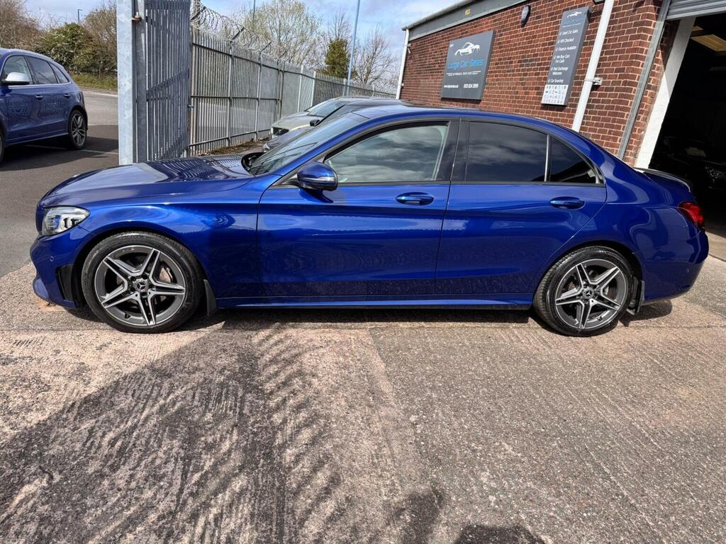 Mercedes-Benz C Class 2.0 C220d Amg Line G-tronic Euro 6 Ss SN69SNF Blue #5
