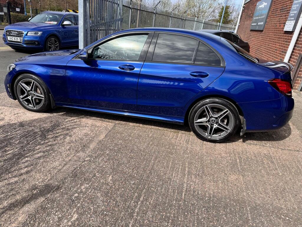 Mercedes-Benz C Class 2.0 C220d Amg Line G-tronic Euro 6 Ss SN69SNF Blue #6