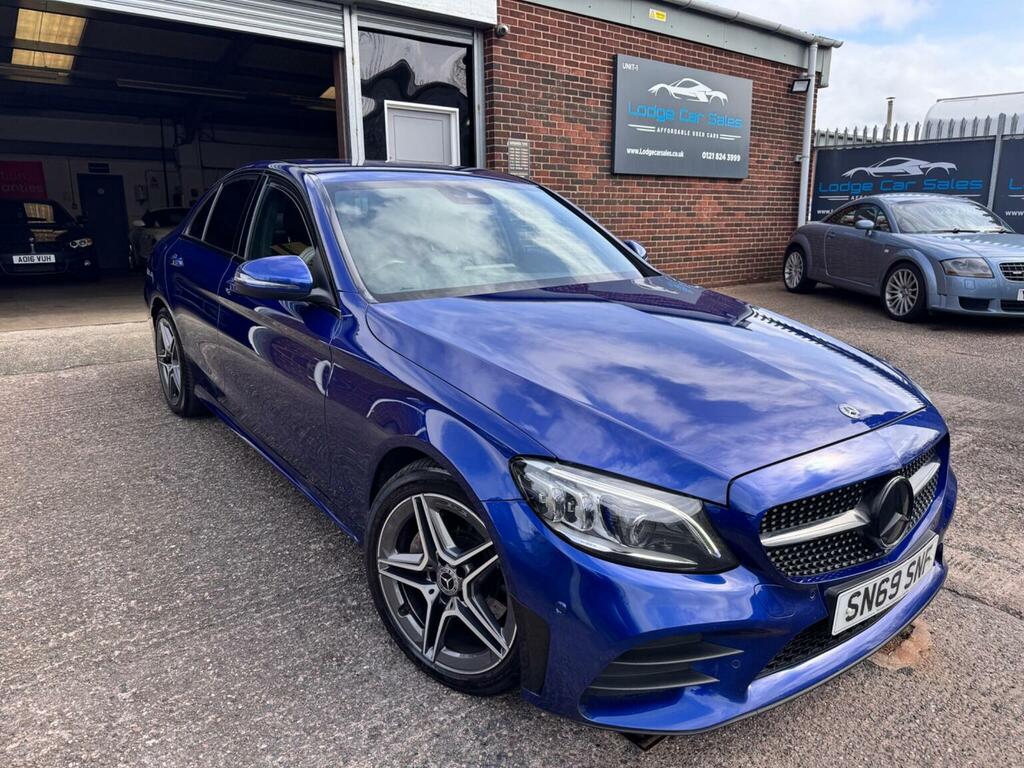 Mercedes-Benz C Class 2.0 C220d Amg Line G-tronic Euro 6 Ss Blue