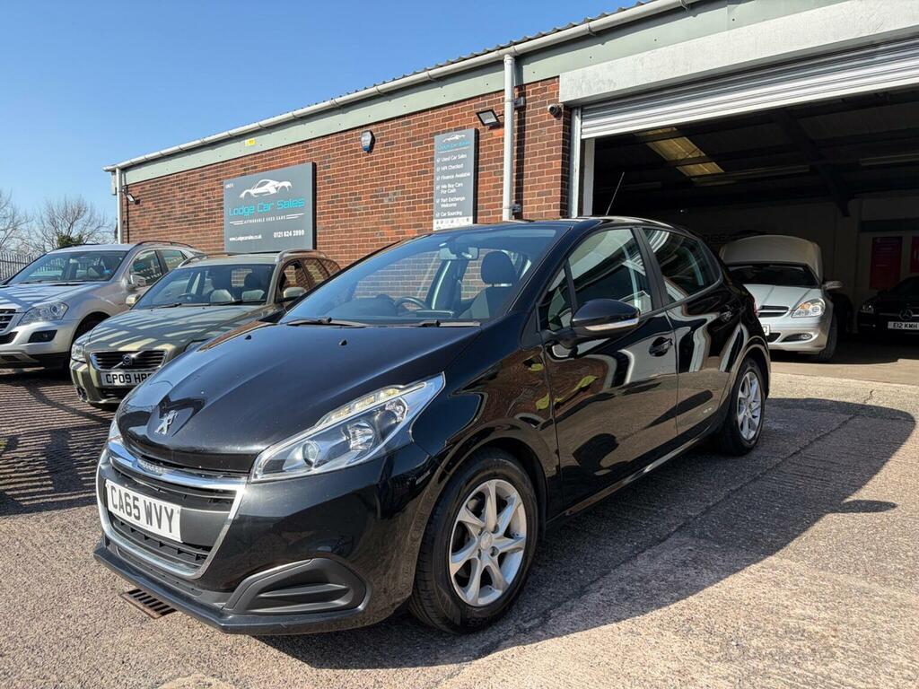 Peugeot 208 1.2 Puretech Active Euro 6 CA65WVY Black #6