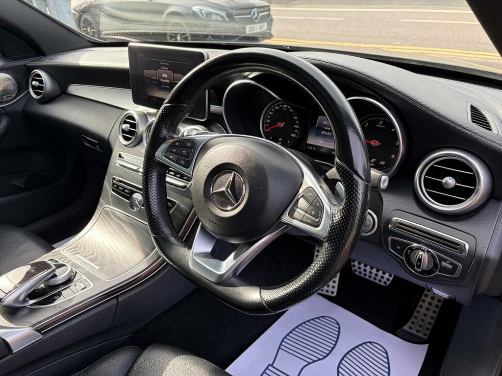 Mercedes-Benz C Class 2.1 C250 Bluetec Amg Line G-tronic Euro 6 Ss 4 A2UBV Black #3