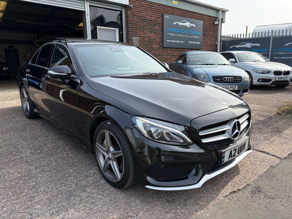 Mercedes-Benz C Class 2.1 C250 Bluetec Amg Line G-tronic Euro 6 Ss 4 A2UBV Black #6