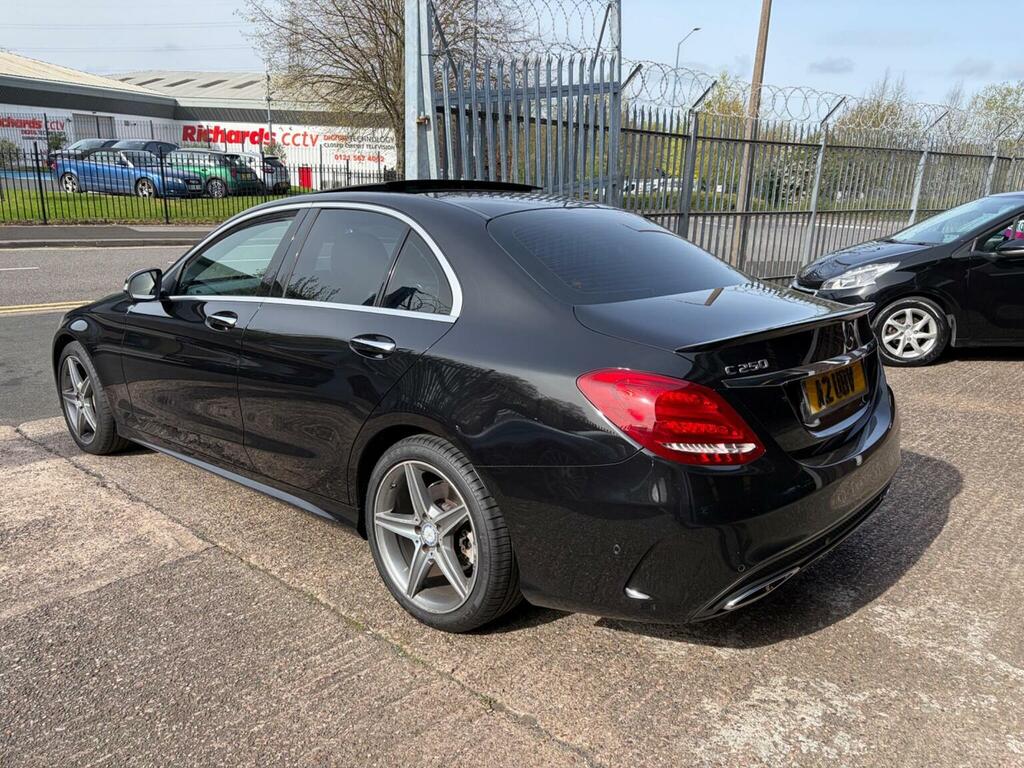 Mercedes-Benz C Class 2.1 C250 Bluetec Amg Line G-tronic Euro 6 Ss 4 A2UBV Black #2