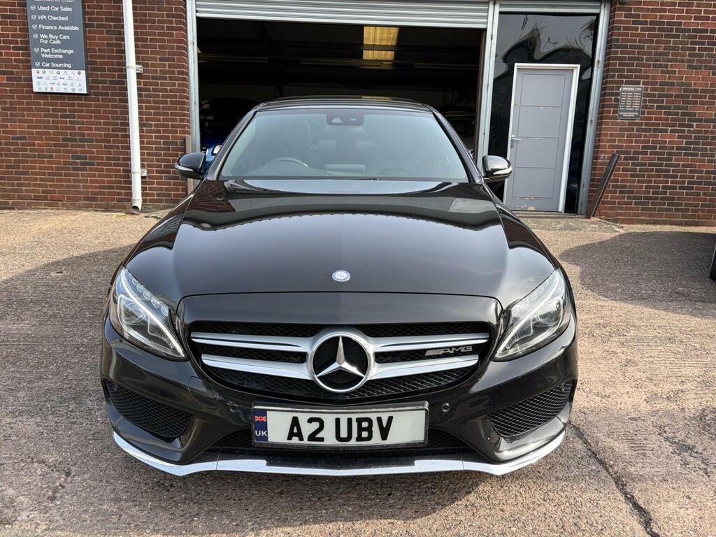 Mercedes-Benz C Class 2.1 C250 Bluetec Amg Line G-tronic Euro 6 Ss 4 A2UBV Black #4