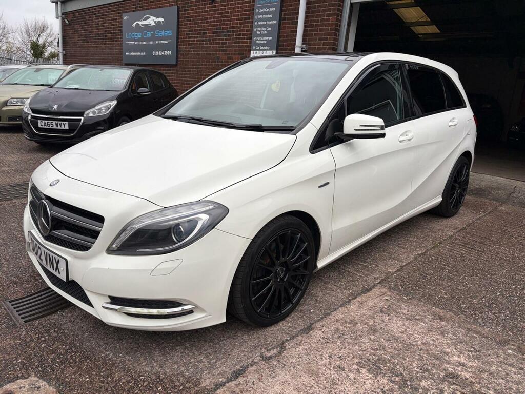 Mercedes-Benz B Class 1.8 B180 Cdi Blueefficiency Sport Euro 5 Ss White #5