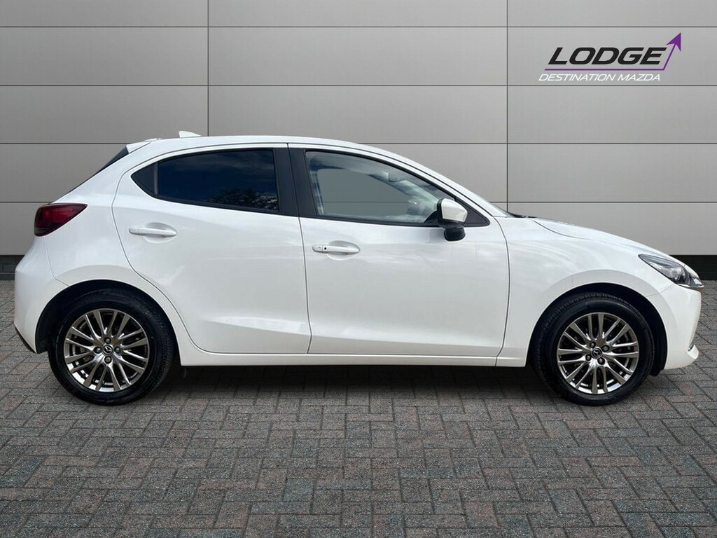 Mazda 2 1.5 E-skyactiv G Mhev Sport LJ72KJA White #2