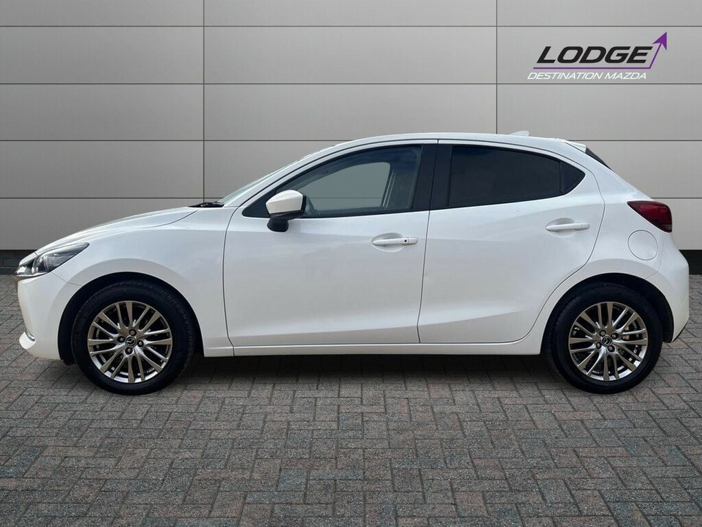 Mazda 2 1.5 E-skyactiv G Mhev Sport LJ72KJA White #6