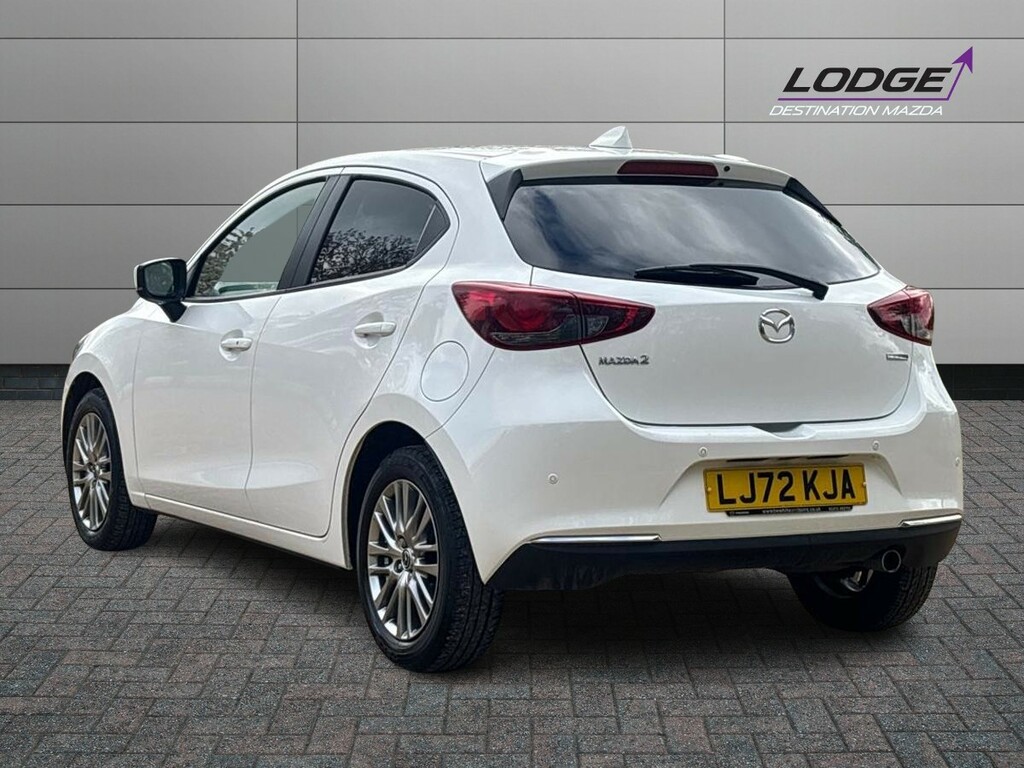 Mazda 2 1.5 E-skyactiv G Mhev Sport LJ72KJA White #5
