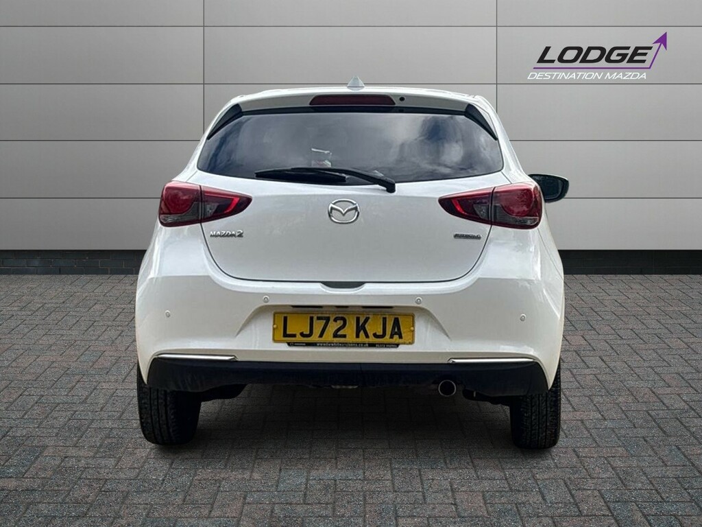 Mazda 2 1.5 E-skyactiv G Mhev Sport LJ72KJA White #4