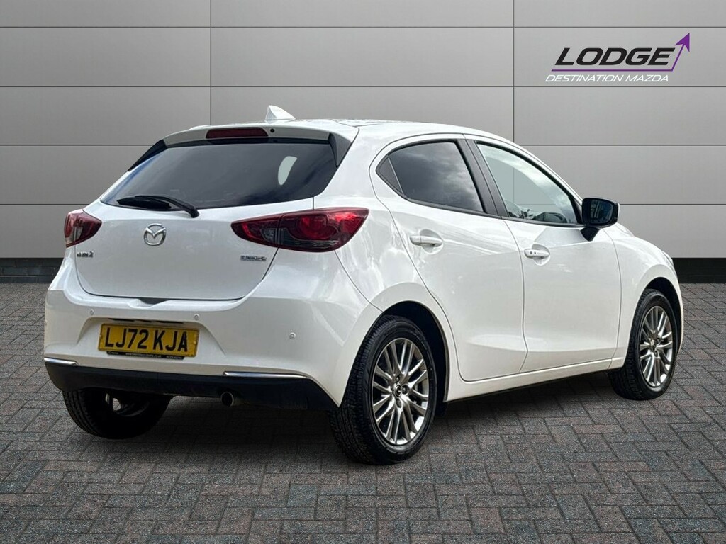 Mazda 2 1.5 E-skyactiv G Mhev Sport LJ72KJA White #3