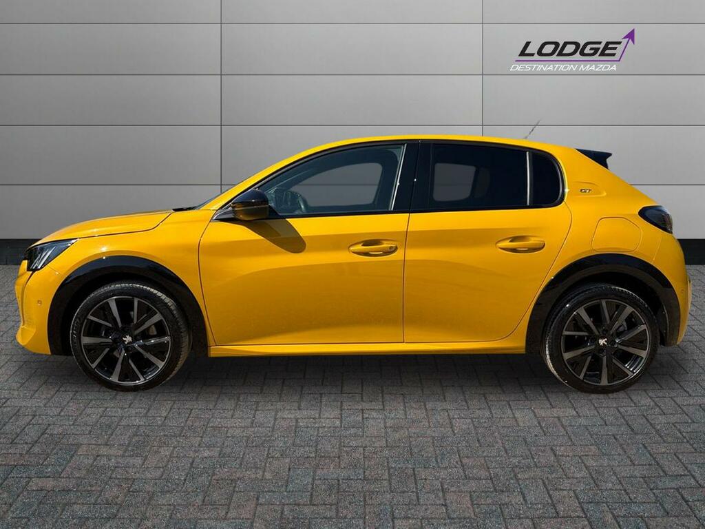 Peugeot 208 1.2 Puretech 100 Gt Premium BT71RBV Yellow #6