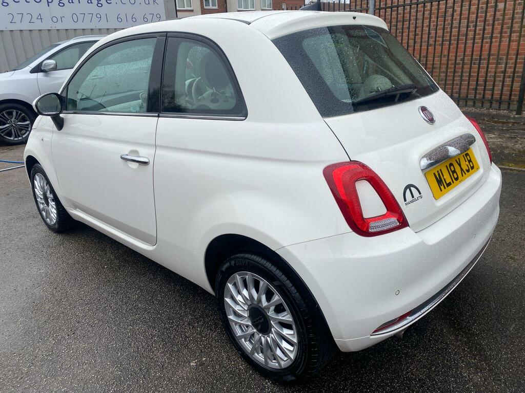 Fiat 500 1.2 Lounge Euro 6 Ss ML18XJB White #4