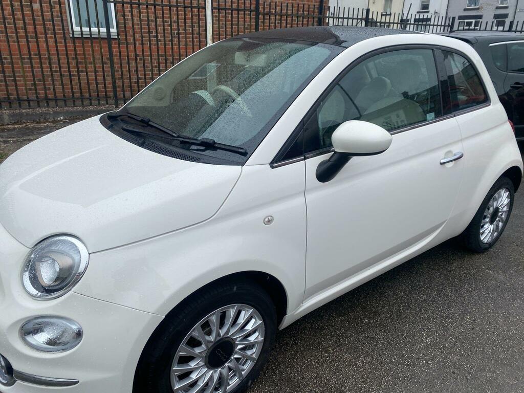Fiat 500 1.2 Lounge Euro 6 Ss ML18XJB White #3