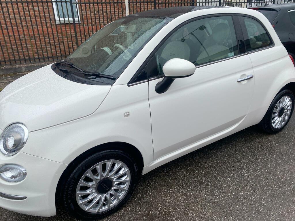 Fiat 500 1.2 Lounge Euro 6 Ss ML18XJB White #6