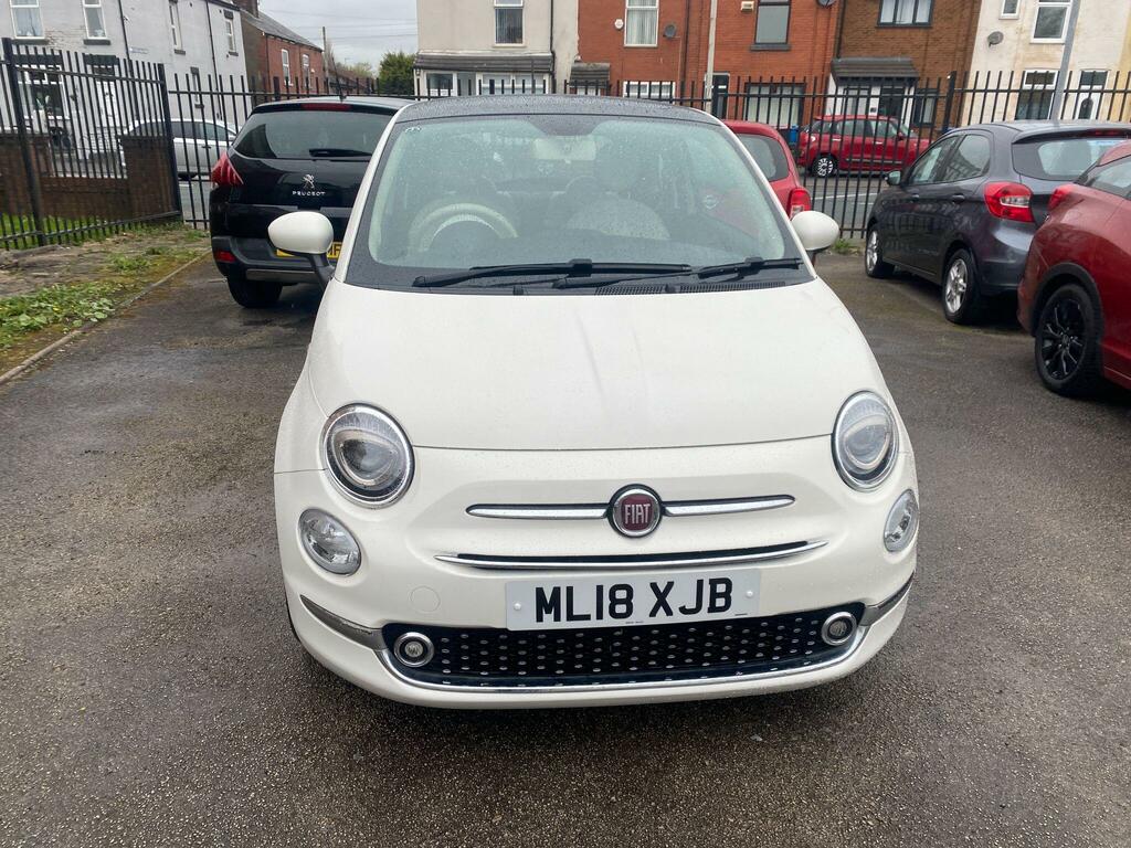 Fiat 500 1.2 Lounge Euro 6 Ss ML18XJB White #2