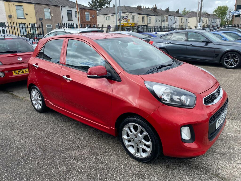 Kia Picanto 1.25 3 Euro 6 Snav PG16JFZ Red #6