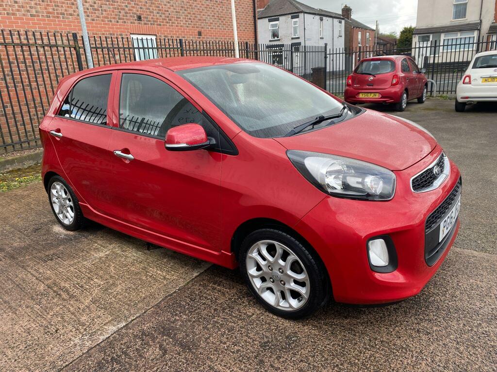 Kia Picanto 1.25 3 Euro 6 Snav Red