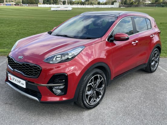 Kia Sportage 1.6 Crdi Mhev Gt-line S Dct Euro 6 Red