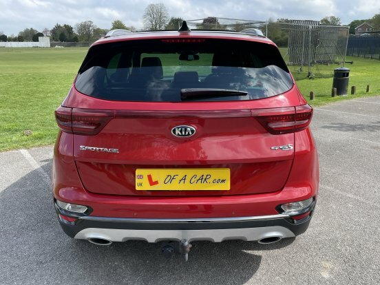 Kia Sportage 1.6 Crdi Mhev Gt-line S Dct Euro 6 WG21SNF Red #3