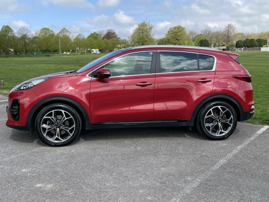 Kia Sportage 1.6 Crdi Mhev Gt-line S Dct Euro 6 WG21SNF Red #2