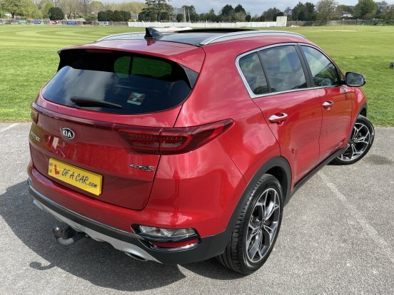 Kia Sportage 1.6 Crdi Mhev Gt-line S Dct Euro 6 WG21SNF Red #4
