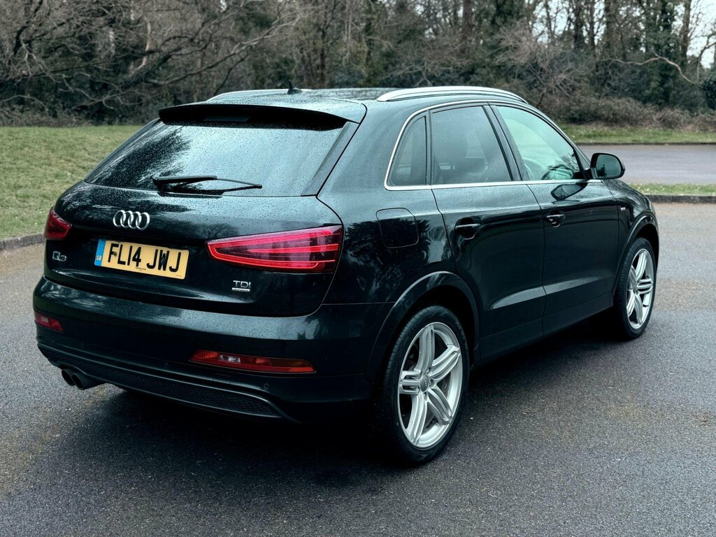 Audi Q3 2.0 Tdi S Line S Tronic Quattro Euro 5 Ss FL14JWJ Black #2