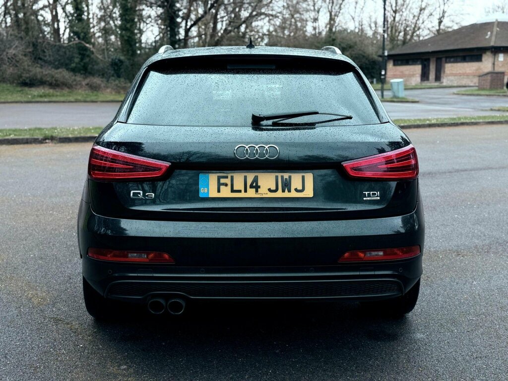 Audi Q3 2.0 Tdi S Line S Tronic Quattro Euro 5 Ss FL14JWJ Black #4