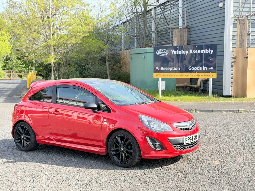 Vauxhall Corsa 1.2 16V Limited Edition Euro 5 Red