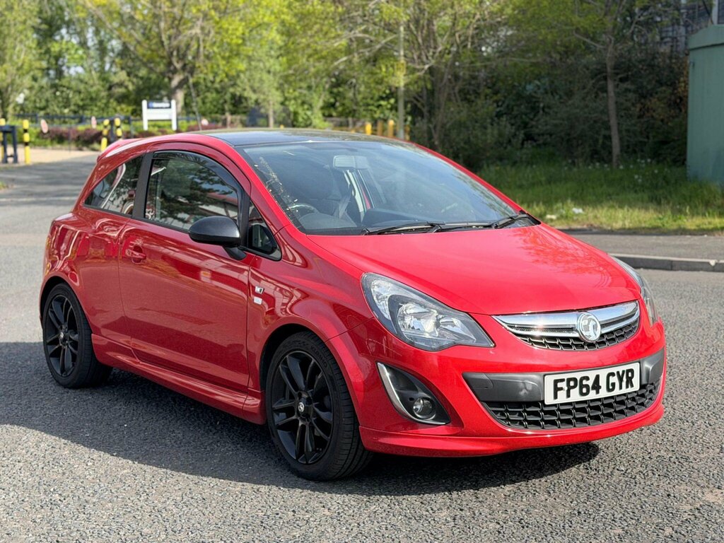 Vauxhall Corsa 1.2 16V Limited Edition Euro 5 FP64GYR Red #4