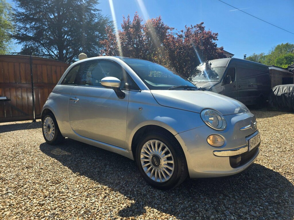 Fiat 500 1.2 Lounge Euro 4 Silver