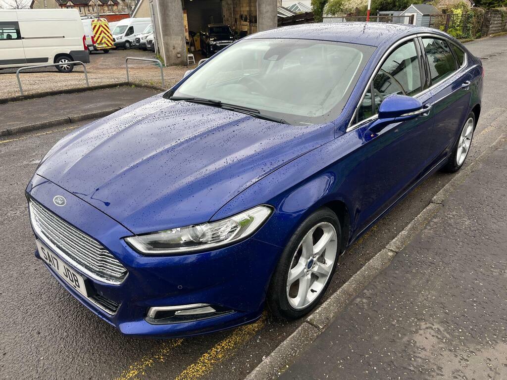 Ford Mondeo 2.0 Tdci Titanium Powershift Euro 6 S S SA17JDB Blue #6