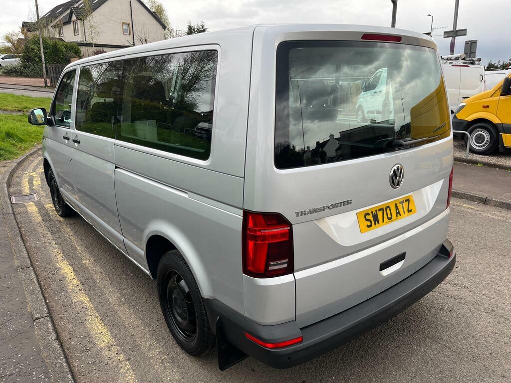 Volkswagen Transporter Shuttle 2.0 Tdi S Dsg Lwb Euro 6 S S SW70ATZ Silver #6