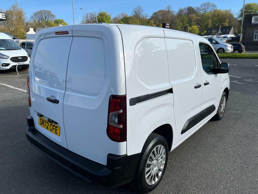 Toyota Proace City 1.5 Bluehdi Icon Short Panel Van Swb Euro 6 S S SM72CFE White #4