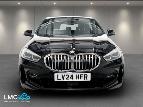 BMW 1 Series Hatchback LV24HFR Black #2