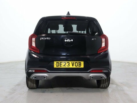 Kia Picanto Hatchback DE23VOB Black #6