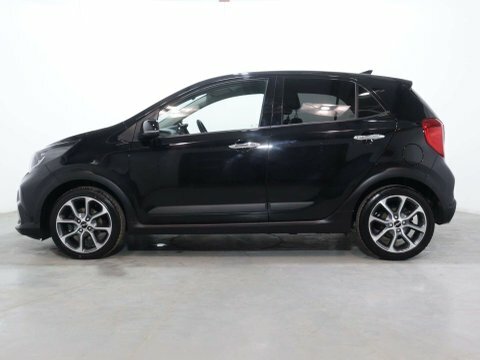 Kia Picanto Hatchback DE23VOB Black #4