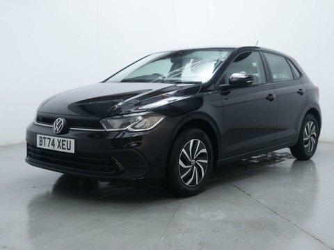 Volkswagen Polo Hatchback BT74XEU Black #3
