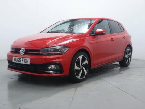 Volkswagen Polo Hatchback VU69FKH Red #3